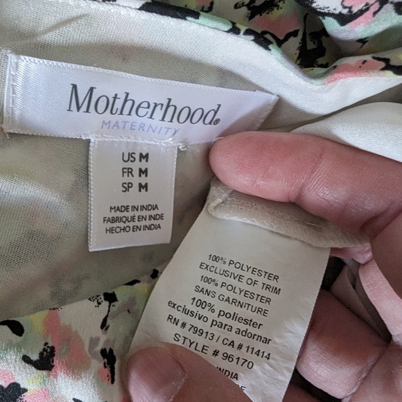 Maternity Summer Mini Dress - Picture 6 of 6